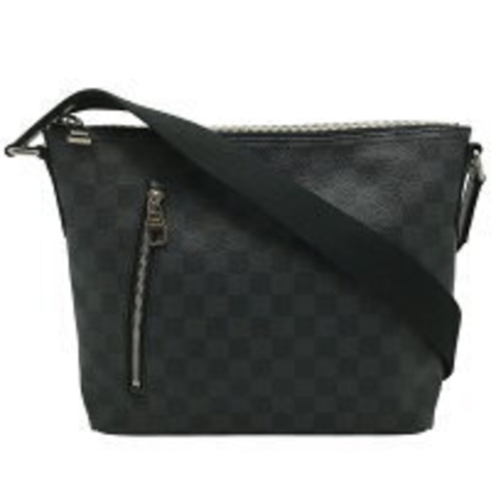 LOUIS VUITTON Mick Damier Graphite Black Black Gray Shoulder Bag Crossbody